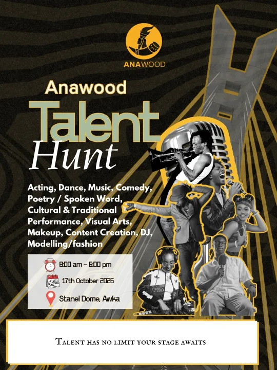 ANAWOOD Talent Hunt campaign artwork
